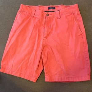 Salmon pink nautica shorts